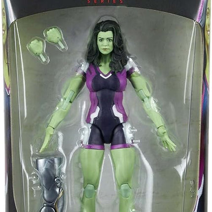 Marvel Legends Series Disney Plus She-Hulk MCU Series Action Figure 6-inch Collectible Toy, Includes 2 Accessories and 1 Build-A-Figure Part