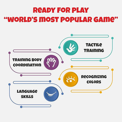 Ankit Toys & Games Fast Sling Puck Board Game – Wooden Indoor Tabletop Hockey Game for Kids & Adults | Fun Family Party Game | Fast-Paced Action, Strategy & Skill Play