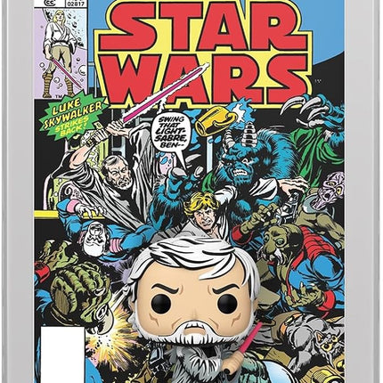 Funko Pop Comic Cover: Star Wars - OBI-Wan - Collectable Vinyl Figure - Gift Idea - Official Merchandise - Toys for Kids & Adults - Model Figure for Collectors and Display