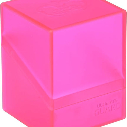 Ultimate Guard Boulder 100+ Classic, Deck Case for 100 Double-Sleeved TCG Cards, Rhodonite, Secure & Durable Storage for Trading Card Games, Soft-Touch Finish