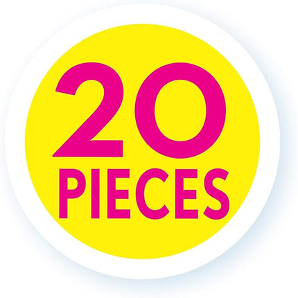 Barbie Fashionistas 8-Inch Styling Head, Blonde, 20 Pieces Include Hair Styling Accessories, Kids Toys for Ages 3 Up by Just Play