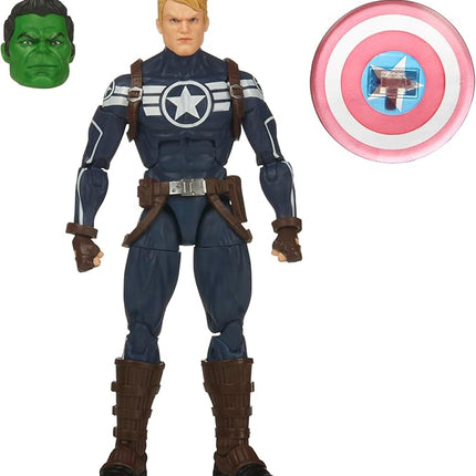 Marvel Legends Series Marvel Comics Commander Rogers 6-Inch Collectible Action Figures, Toys for Ages 4 and Up