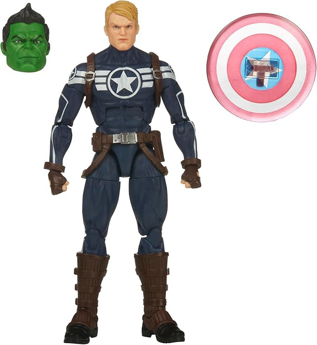 Marvel Legends Series Marvel Comics Commander Rogers 6-Inch Collectible Action Figures, Toys for Ages 4 and Up