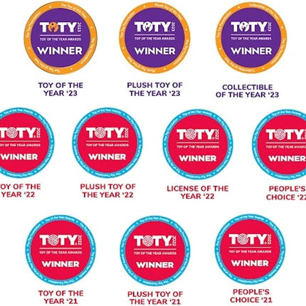 Squishmallows 20-Inch Diane Peach Bigfoot with Rainbow Hair - Jumbo Ultrasoft Official Kelly Toy Plush - Amazon Exclusive