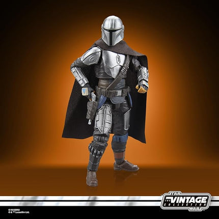 STAR WARS The Vintage Collection The Mandalorian (Imperial Base), The Mandalorian 3.75 Inch Collectible Action Figure