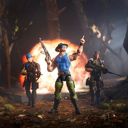 G.I. Joe Classified Series #129, Mad Marauders SGT Slaughter, Collectible 6 Inch Action Figure with 18 Accessories