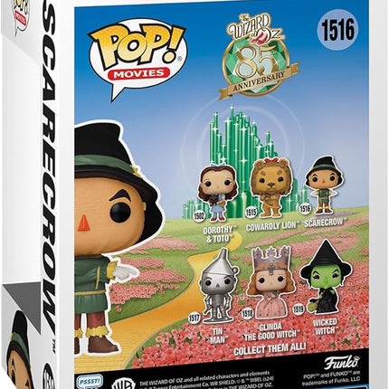 Funko POP! Movies: The Wizard of Oz - The Scarecrow - Collectable Vinyl Figure - Gift Idea - Official Merchandise - for Kids & Adults - Movies Fans - Model Figure for Collectors and Display