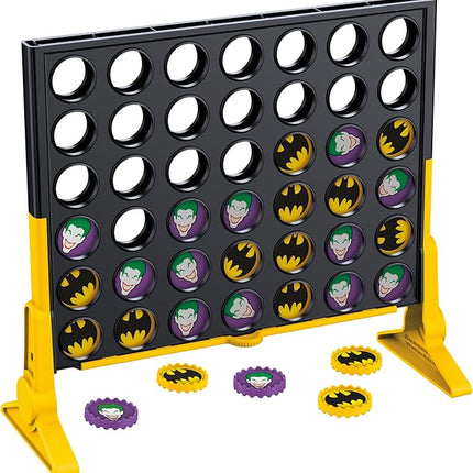 Connect 4 Batman Game | Batman-Themed 4 in a Row Game | Ages 6 and Up| for 2 Players | Strategy Board Games for Kids and Families (Amazon Exclusive)