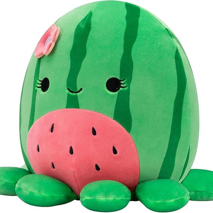 Squishmallows Original 8-Inch Marcella Watermelon Octopus - Official Jazwares Plush