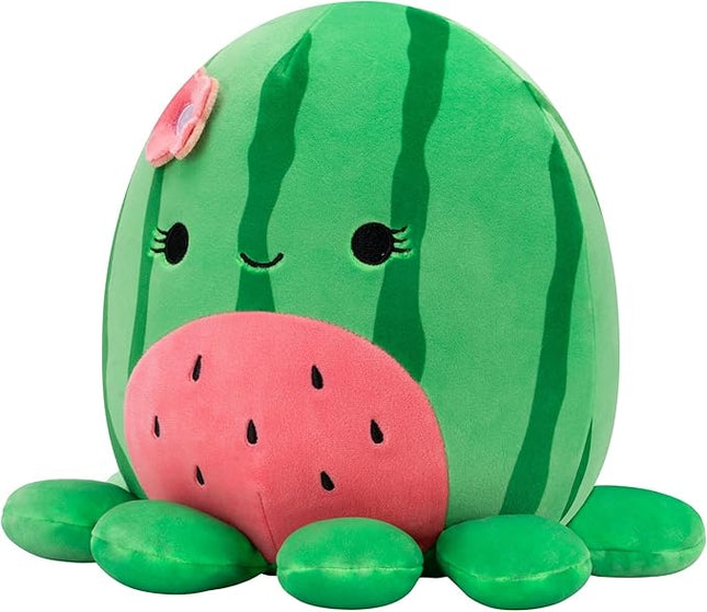 Squishmallows Original 8-Inch Marcella Watermelon Octopus - Official Jazwares Plush