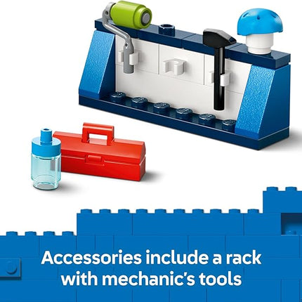 LEGO City No Limits: Race Car Ramp Track Toy - Building Toy for Kids, Boys and Girls, Ages 6+ - Soap Box Car Ramp for Racing with 2 Cars, 4 Minifigures, and Buildable Ramp - Gift Idea - 60460