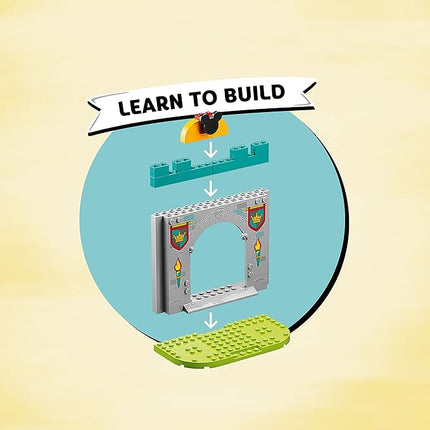 LEGO Disney Mickey and Friends Castle Defenders 10780 Buildable Toy with Minnie, Daisy and Donald Duck Plus Dragon & Horse Toys for Kids 4 Plus Years Old