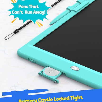 TEKFUN Kids Toys 10Inch LCD Writing Tablet, Mess Free Coloring Doodle Board, Drawing Pad for Kids Games Educational Toys for Ages 3-10 Girls Boys (Green)