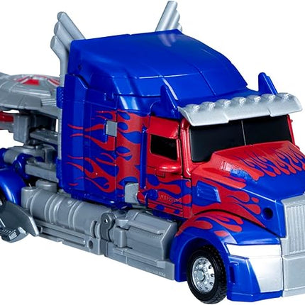 Transformers Toys Studio Series Leader Class Age of Extinction Optimus Prime, 8.5-inch Converting Action Figure, Ages 8+