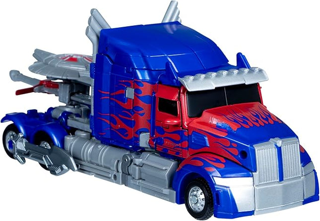 Transformers Toys Studio Series Leader Class Age of Extinction Optimus Prime, 8.5-inch Converting Action Figure, Ages 8+