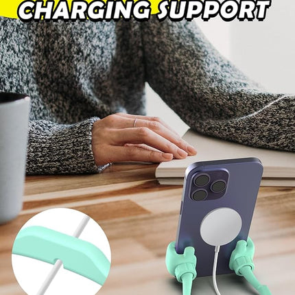 Stocking Stuffers for Men Women Teens Kids Gifts for Men Christmas: Thumbs Up Lazy Phone Stand Holder Funny Gadgets Teenage Boys Girls Dad Father Mother Mom Husband Wife Adults Who Have Everything