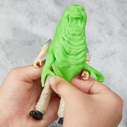 Ghostbusters Fright Features Trevor Spengler Action Figure with Ecto-Stretch Tech Slimer Ghost Toy Accessory, Toys for Kids Ages 4+
