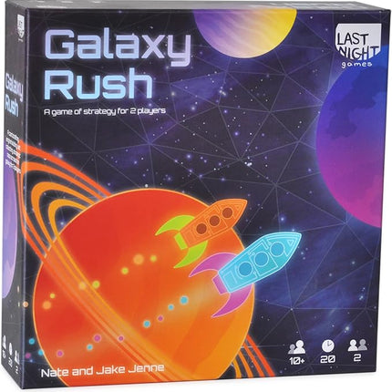 Galaxy Rush | 2 Player Strategic Card Game with Engine Building, Set Collection, Card Drafting and Racing
