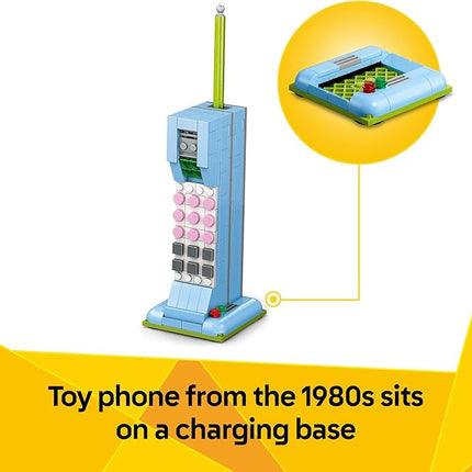 LEGO Creator 3 in 1 Retro Telephone Kids Toy - Home Decor for Bedroom or Kids Room - Building Toy and Learning Playset for Girls & Boys, Ages 8+ - Gift Idea for Birthdays or Special Occasions - 31174