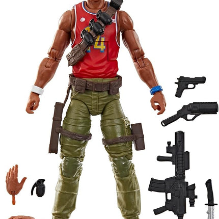 G.I. Joe Classified Series #189, Bradley “Big Lob” Sanders, Collectible 6 Inch Action Figure with 8 Accessories