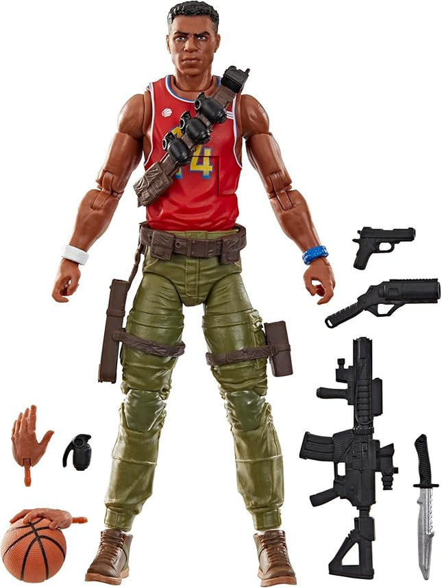 G.I. Joe Classified Series #189, Bradley “Big Lob” Sanders, Collectible 6 Inch Action Figure with 8 Accessories