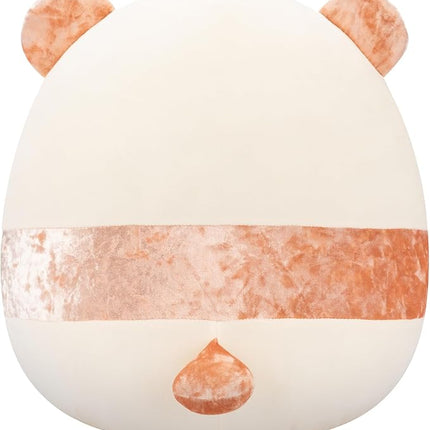Squishmallows Original 14in Bee The Peach Velvet Panda – Official Jazwares Plush (Large)