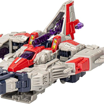 Transformers Legacy United Voyager Class Cybertron Universe Starscream, 7-inch Converting Action Figure, 8+ Years