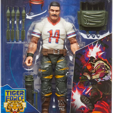 G.I. Joe Classified Series Figure, 6" Figure with Accessories - Tiger Force David L. Bazooka Katzenbogen - F4756 - Hasbro