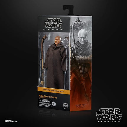 STAR WARS The Black Series Boba Fett (Tython) Toy 6-Inch-Scale The Mandalorian Collectible Figure, Toys for Kids Ages 4 and Up