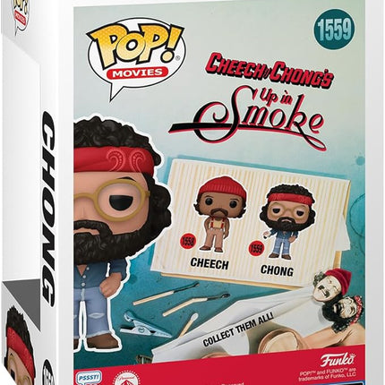 Funko POP! Movies: Cheech & Chong - Chong - Cheech and Chong's up in Smoke - Collectable Vinyl Figure - Gift Idea - Official Merchandise - for Kids & Adults - Movies Fans