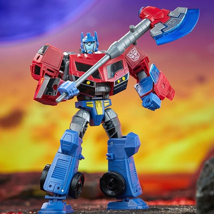 Transformers Legacy United Voyager Class Animated Universe Optimus Prime, 7-Inch Converting Action Figure, 8+