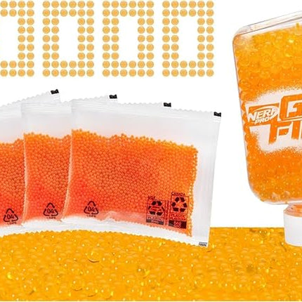 Nerf 20,000 Gelfire Rounds Refill Blasters, 800 Round Hopper, for Teens, Ages 14+