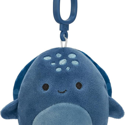 Squishmallows Original Clip 5-Pack – Boyle Fruit Bat, Dianalee Chipmunk, Theodore Roadrunner, Earling Mushroom Bat, Truman Turtle