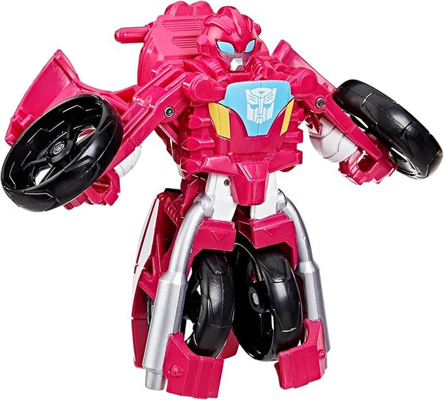 Transformers Classic Heroes Team Elita-1 4.5-Inch Action Figure, Easy 1-Step Conversion, Robot Toys for Girls and Boys 3 and Up