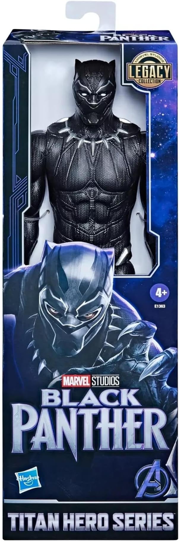 Marvel Black Panther Titan Hero Series 12-inch Black Panther