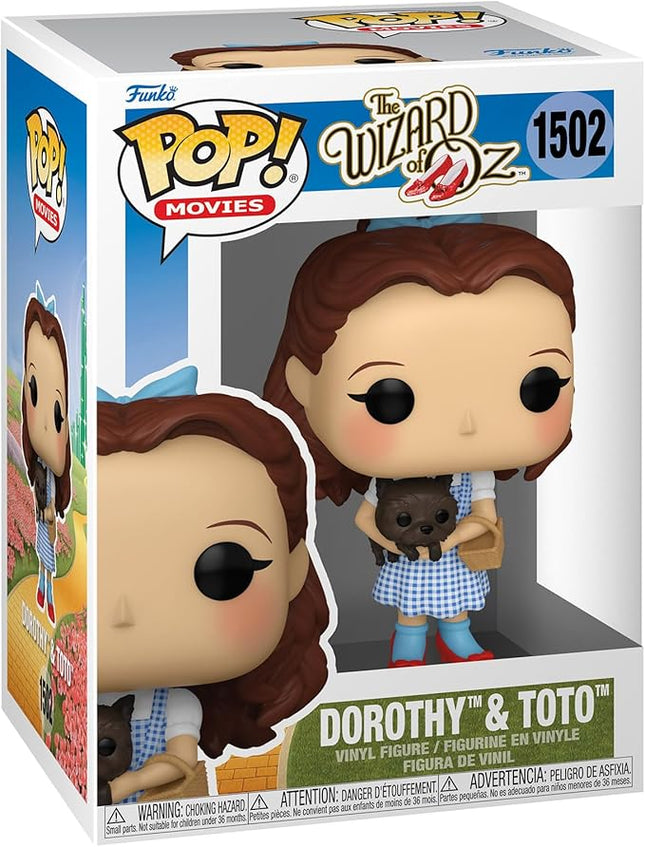 Funko POP! & Buddy: The Wizard of Oz - Dorothy Gale with Toto - Collectable Vinyl Figure - Gift Idea - Official Merchandise - for Kids & Adults - Movies Fans - Model Figure for Collectors and Display