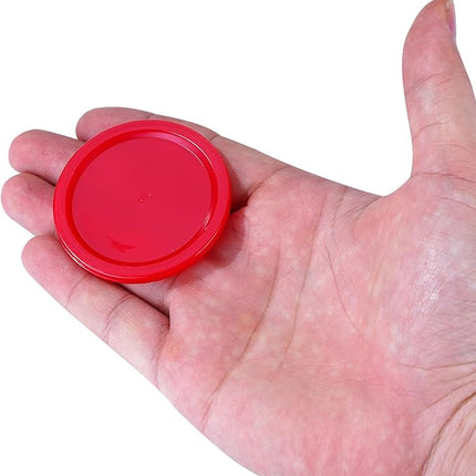 Pack of 5 Red 2-inch Mini Air Hockey Table Pucks