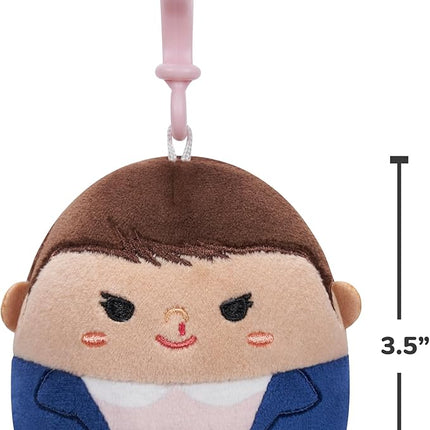 Squishmallows Original “Stranger Things” 3.5-Inch Eleven + Demogorgon 2-Pack - Official Jazwares Plush (Clips)