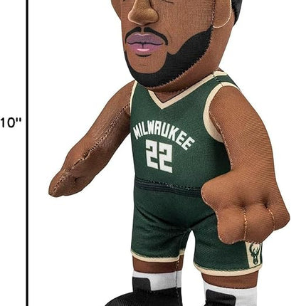 Bleacher Creatures Milwaukee Bucks Khris Middleton 10" Plush Figure - A Superstar for Play Or Display