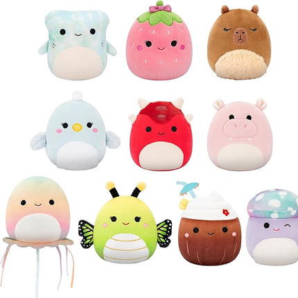 Squishmallows Original 5in 10-Pack – Official Jazwares Plush (Little)