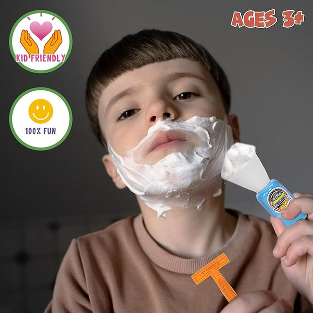 Hot Wheels My First Shaving Kit, Little Boy Pretend Shave Kit, Fake Toy Razor, Safe for Kids Ages 3+