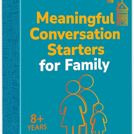 QUOKKA Conversation Cards Game - Family Edition | 500 Questions | Original Version | Share Thoughts - Fun Talking Board Game for Family Night