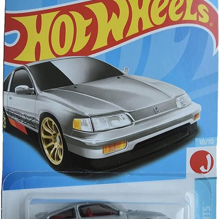 Hot Wheels '88 Honda CR X, HW J-Imports 10/10 [Silver] 148/250