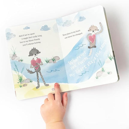 Slumberkins Otter Snuggler & 2 Board Books Complete Set Bundle | Promotes Family Bonding, Building Connections & Acceptance | Social Emotional Learning (Otter Snuggler Plush + 2 Board Books)