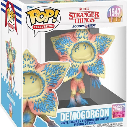 Funko POP! Super: Stranger Things - Demogorgon - (Scoops Ahoy) - Collectable Vinyl Figure - Gift Idea - Official Merchandise - for Kids & Adults - TV Fans - Model Figure for Collectors and Display