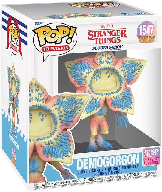 Funko POP! Super: Stranger Things - Demogorgon - (Scoops Ahoy) - Collectable Vinyl Figure - Gift Idea - Official Merchandise - for Kids & Adults - TV Fans - Model Figure for Collectors and Display