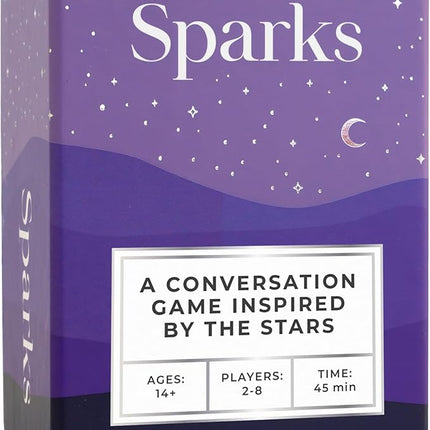 Rabble Sparks - A Conversation Game Inspired by The Stars 2-8 Players, Conversation Cards for Couples, Friends, Family, Card Games for Couples and Adults