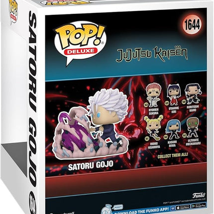 Funko POP! Deluxe: JJK - Satoru Gojo - (HT: Purple) - Jujutsu Kaisen - Collectable Vinyl Figure - Gift Idea - Official Merchandise - for Kids & Adults - Anime Fans - Model Figure for Collectors