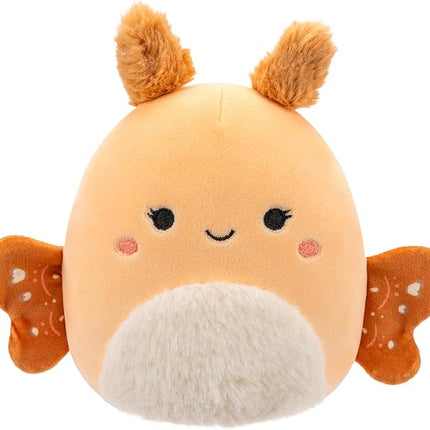 Squishmallows Original 5-Inch Plush 10-Pack - Gigi Tabby Cat, Dolan Dino, Brina Bigfoot, Maui Pineapple, Amal Moth, and More - Ultrasoft Official Jazwares Plush