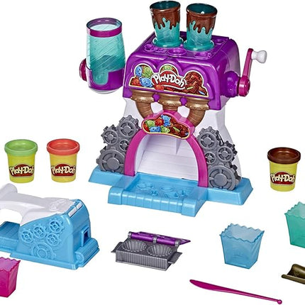 Play-Doh Kitchen Creations Candy Delight Playset for Kids 3 Years and Up with 5 Cans, Non-Toxic